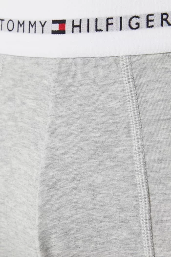Logo Trunks in Cotton Blend, Set of 5