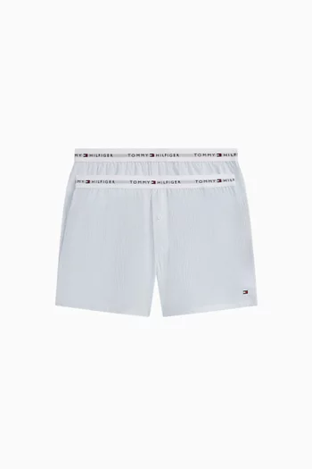 Boxer Shorts in Cotton, Set of 2