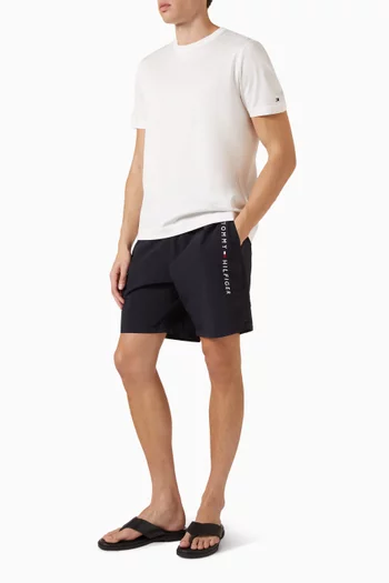 Original Logo Long-length Swim Shorts
