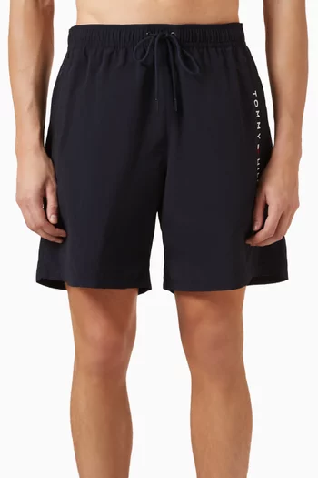 Original Logo Long-length Swim Shorts