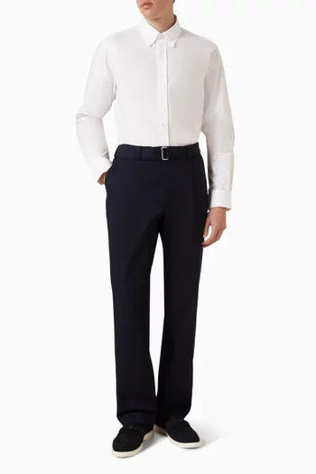 Oxford Shirt in Cotton-poplin