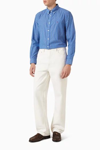 Flex Striped Shirt in Cotton