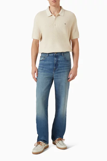 Polo Shirt in Cotton Blend