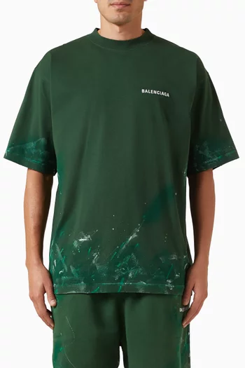 Paint Splatter T-shirt in Jersey