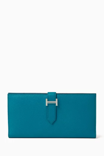 Bearn Gusset Wallet in Epsom Leather