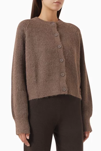 Knit Button-up Cardigan