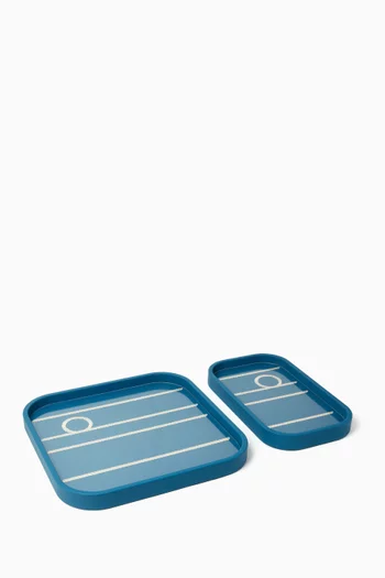Knotted Trays, Set of 2