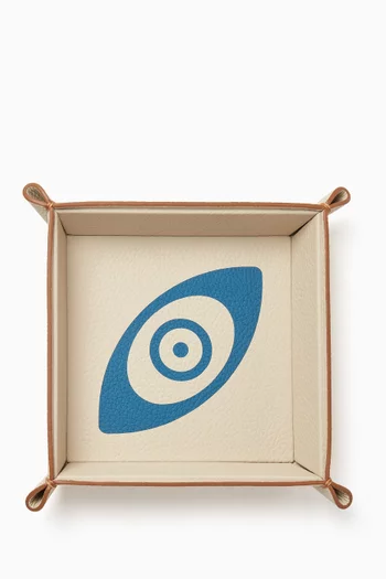 Vide Poche Talisman Tray in Leather