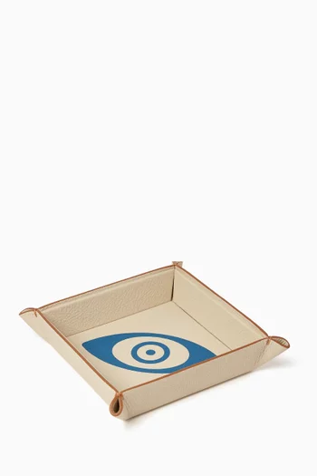 Vide Poche Talisman Tray in Leather