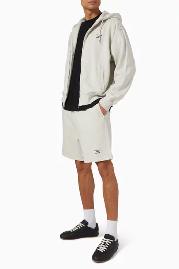 Slogan Shorts in Fleece