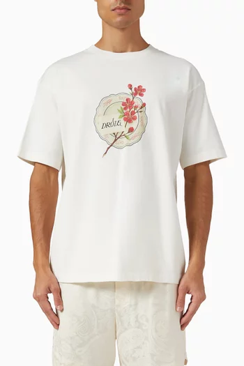 Drôle Porcelaine T-shirt in Cotton