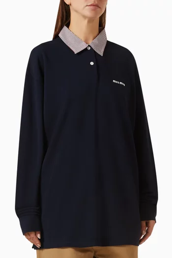 Polo Shirt in Cotton Piqué