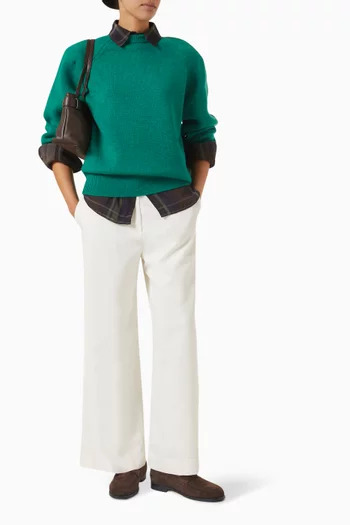 Lina Padded Knit Sweater