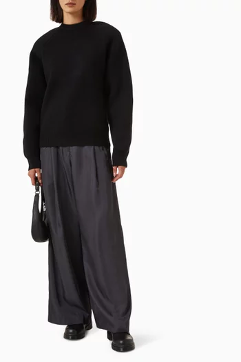 Lina Padded Knit Sweater