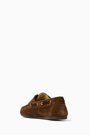 Deck Loafers in Suede