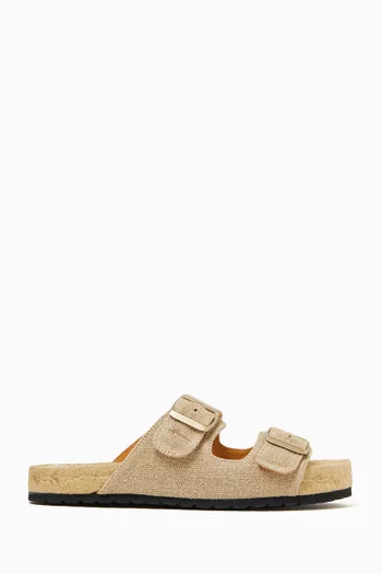 Nordic Sandals in Canvas