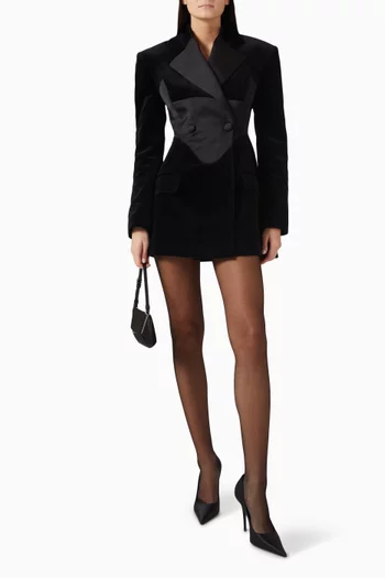 Swan Jacket Mini Dress