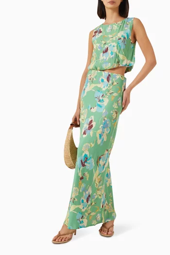 Cyprus Bubble Top in Viscose