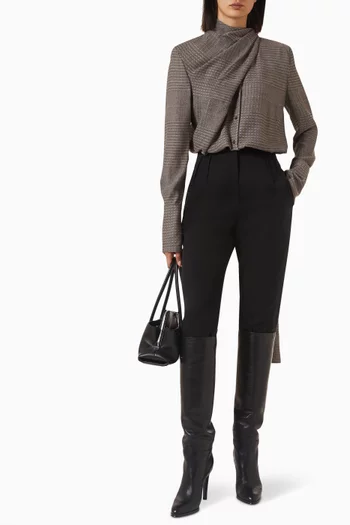 Masculine-fit Shirt in Viscose