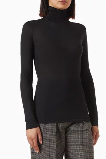 Turtleneck Top in Knit