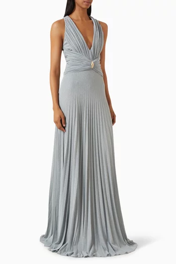 x Pronovias Kilmer Gown in Lurex Jersey