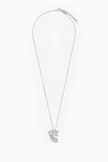 Deconstructed Gancio Necklace in Brass