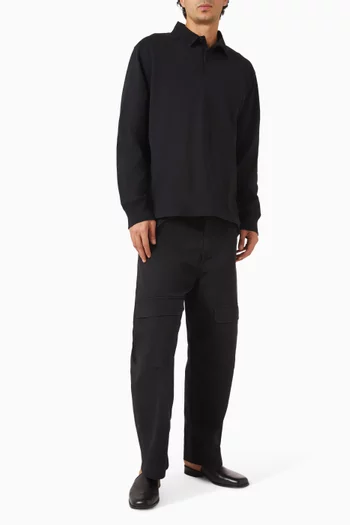 Ravel Straight-leg Utility Pants in Cotton-canvas