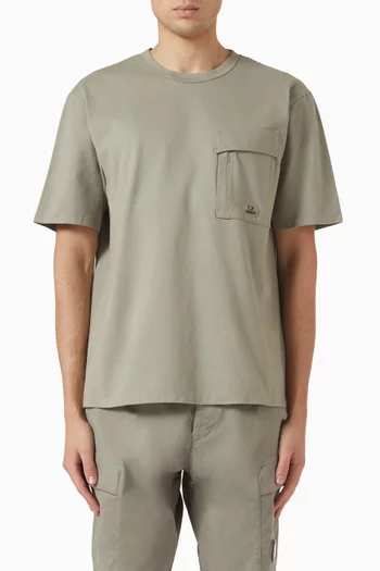Pocket T-shirt in Cotton