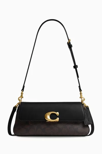 Jet Shoulder Bag in Signature Canvas