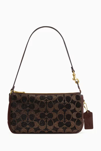 Plaza Bag with Crystal Signature