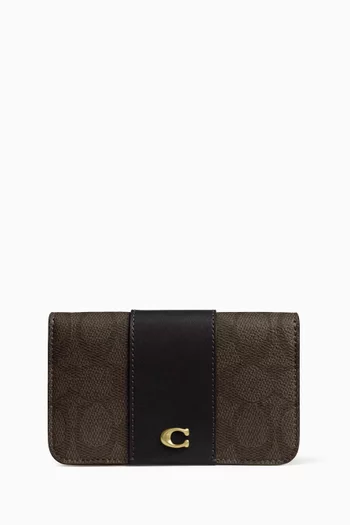 Essential Slim Card Case in Signature UpcraftedLeather