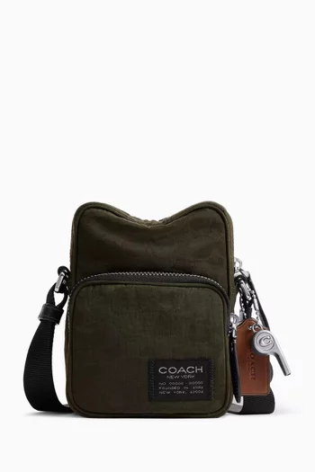 Locke Crossbody Bag in Nylon Jacquard