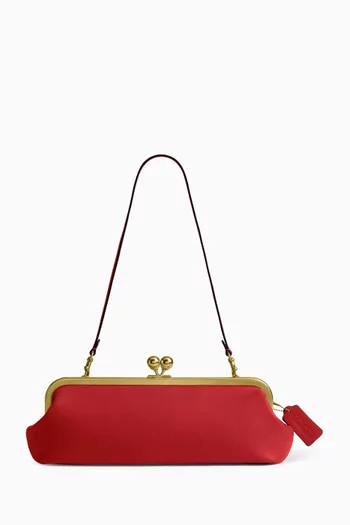 Kisslock Frame Bag 30 in Glovetanned Leather