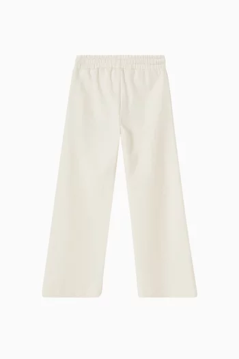 Logo Sweatpants in Cotton-fleece