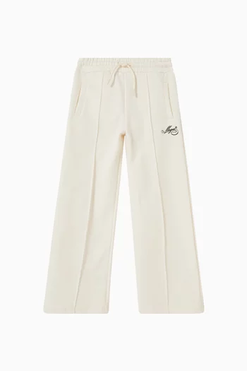 Logo Sweatpants in Cotton-fleece