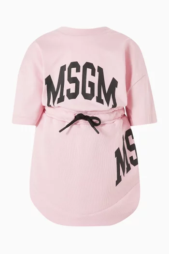 Logo Print Mini Skirt