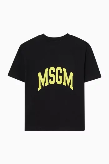 Logo  T-shirt in Cotton