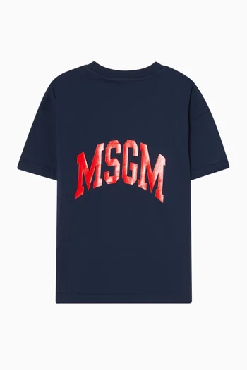 Logo  T-shirt in Cotton