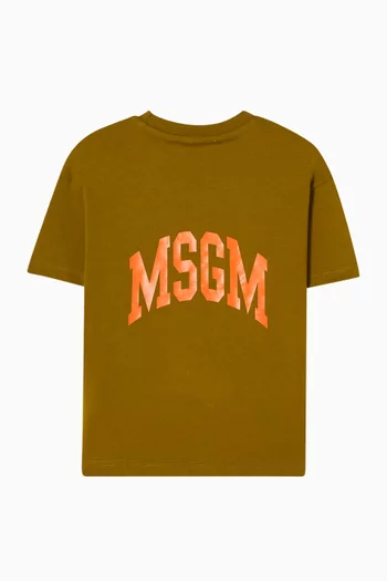 Logo  T-shirt in Cotton