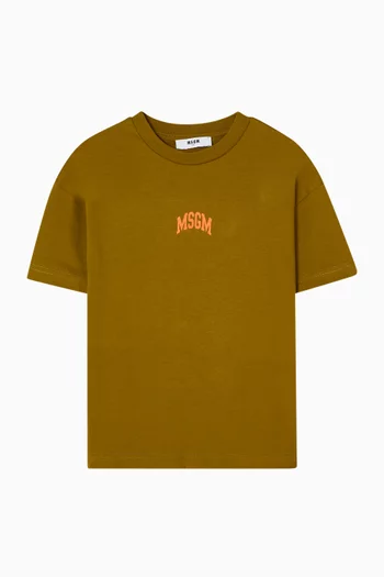 Logo  T-shirt in Cotton
