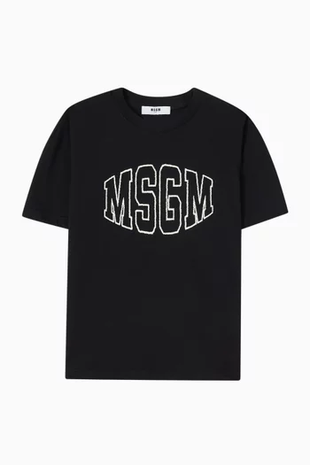 Logo  T-shirt in Cotton