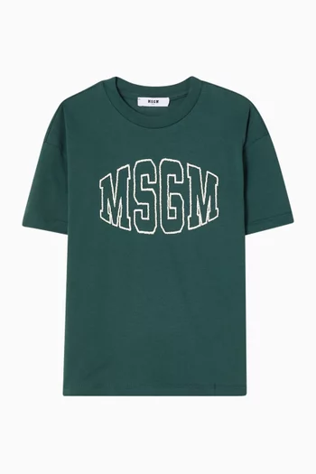 Logo  T-shirt in Cotton