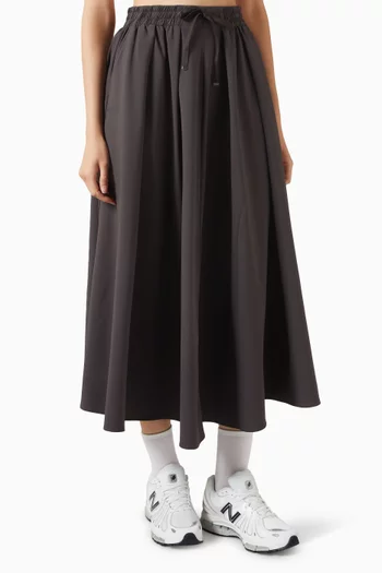 Easy Maxi Skirt in Recycled Dobby