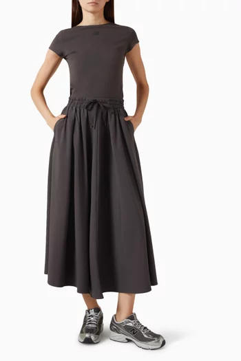 Open-back Fitted T-shirt