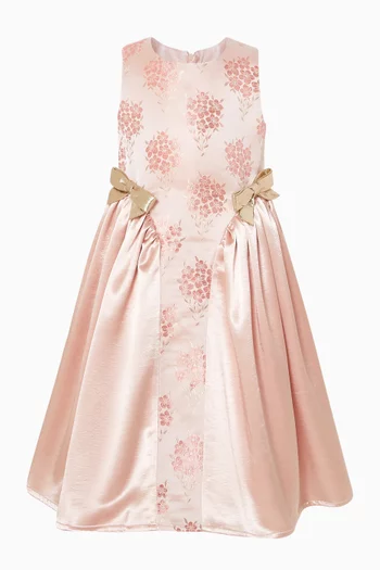 Gathered Hip Midi Dress