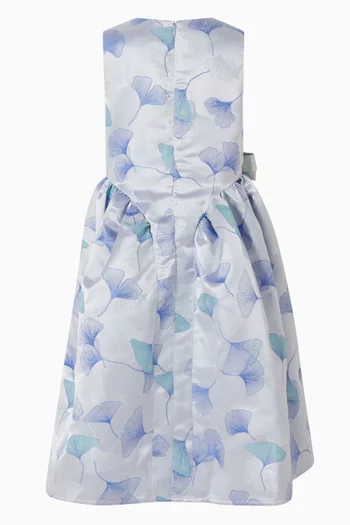 Ginkgo Dress in Jacquard