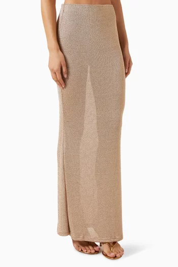 Chantelle Gathered Maxi Skirt