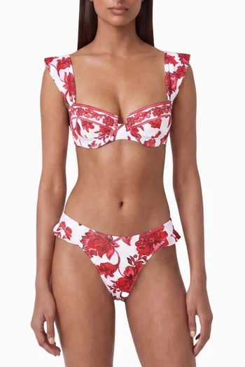Donna Structured Wide-strap Bikini Top