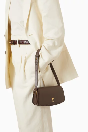 Paris Paris Shoulder Bag in Leather