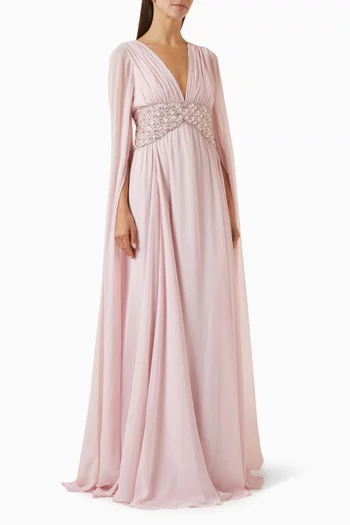 Evangeline Gown in Georgette